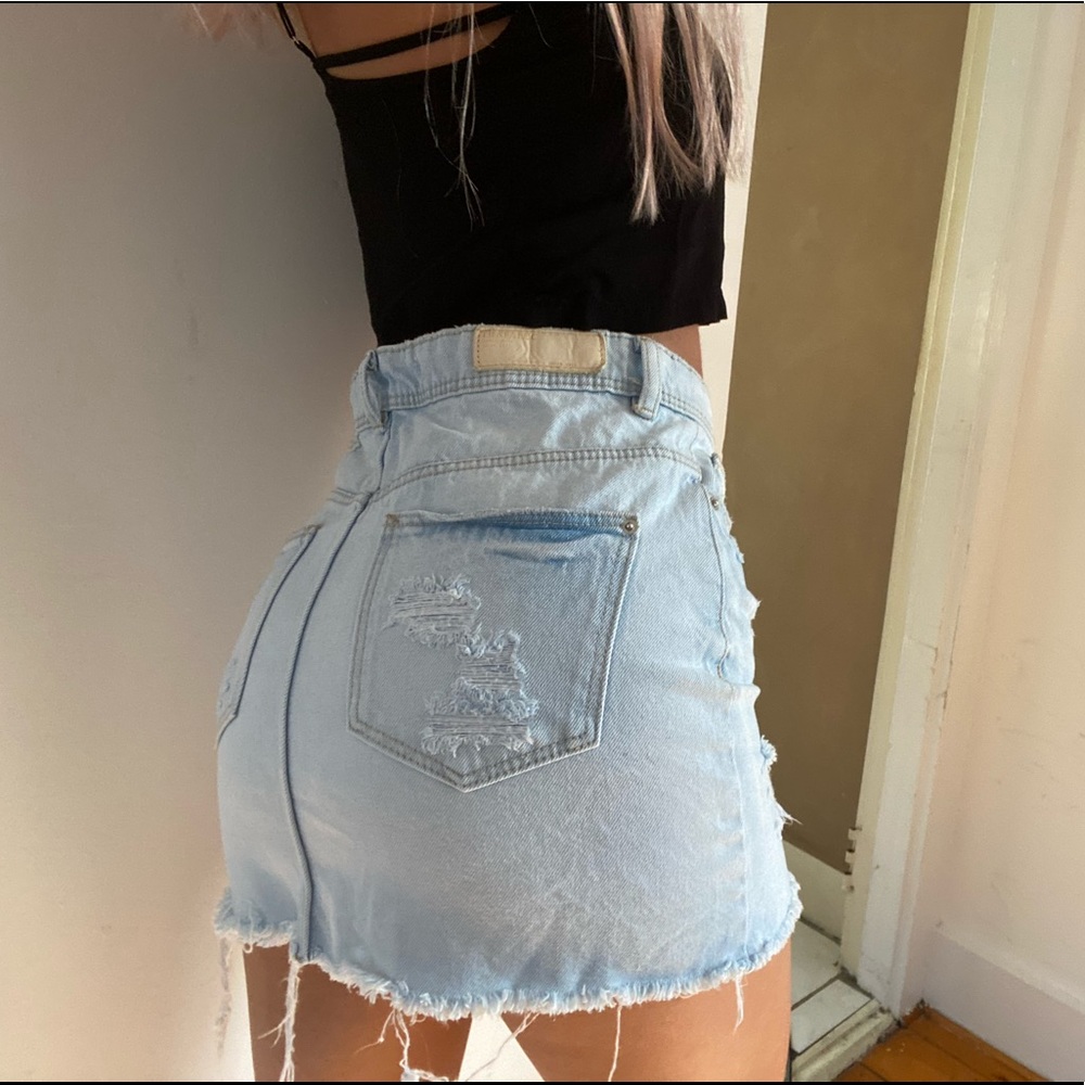 Denim skirt